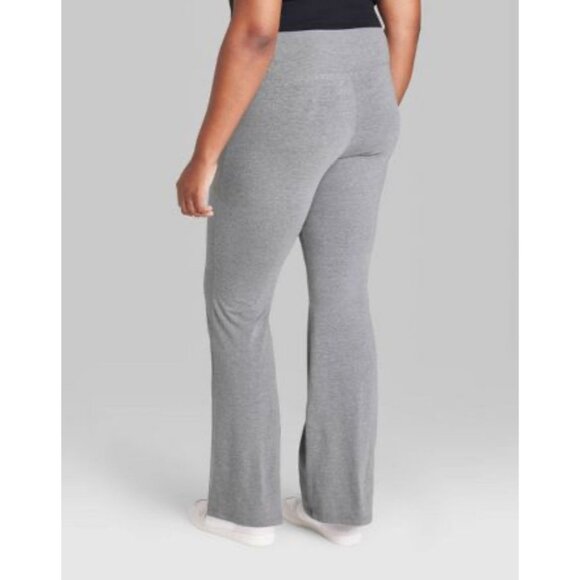 Wild Fable - Women's High-Waisted Flare Leggings - Gray - 3X - Picture 2 of 14